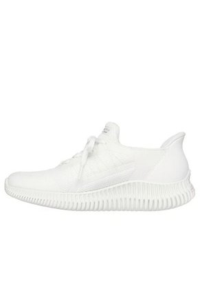 Tenis Skechers Slip-Ins Hands Free GeoLite Divine Pace Mujer Blanco