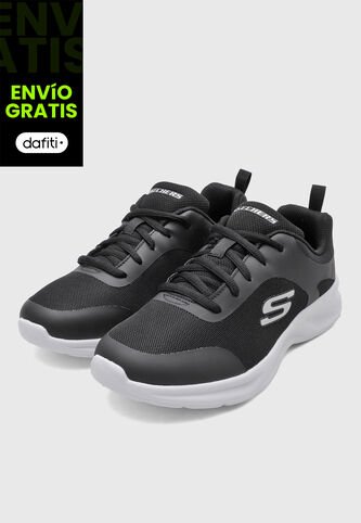 Tenis Lifestyle Negro-Blanco SKECHERS Dynamatic Skechers