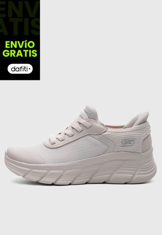 Tenis SKECHERS Bobs B Flex Hi Palo Rosa Skechers