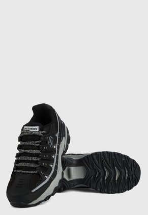 Outdoor Negro-Gris Skechers Energy - After Burn M. Fit Max.