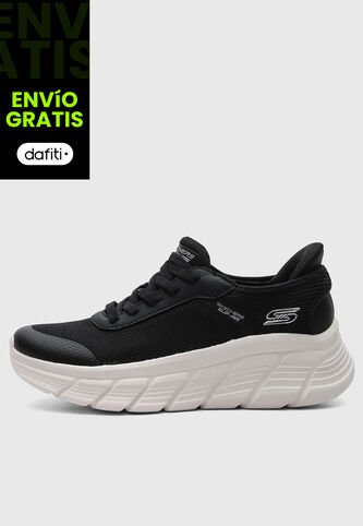 Tenis SKECHERS Bobs B Flex Hi Negro Skechers