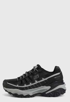 Outdoor Negro-Gris Skechers Energy - After Burn M. Fit Max.