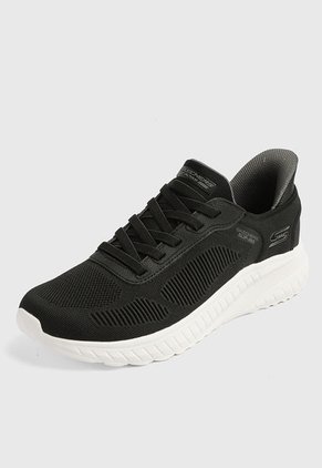Tenis SKECHERS Bobs Sport Squad Chaos Negro