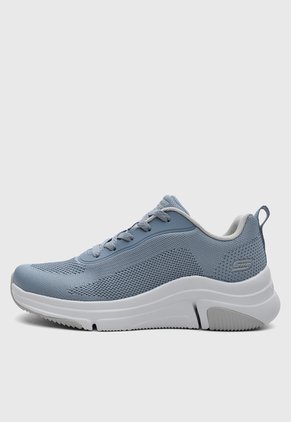 Tenis Lifestyle SKECHERS Bobs Sparrow Flex - Lead Azul