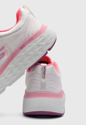 Tenis Running Skechers Max Cushioning Blanco
