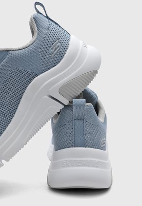 Tenis Lifestyle SKECHERS Bobs Sparrow Flex - Lead Azul