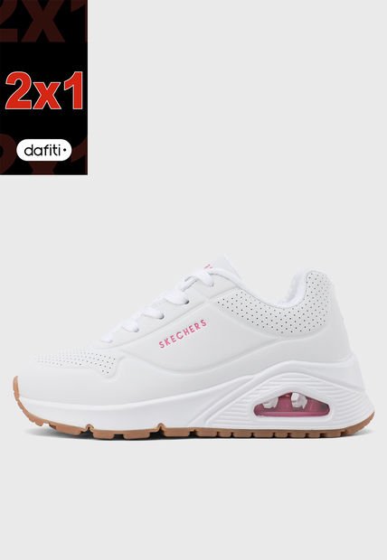 Tenis SKECHERS Uno - Stand On Air Blanco