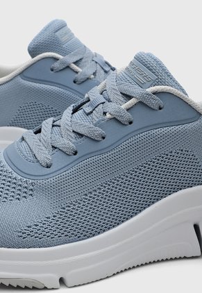 Tenis Lifestyle SKECHERS Bobs Sparrow Flex - Lead Azul