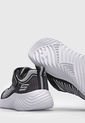Tenis Lifestyle Negro-Gris-Blanco Skechers Kids Bounder-Zatic de Skechers