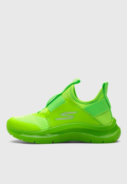 Tenis Lifestyle Verde Neón-Gris SKECHERS Skech Fast Ice