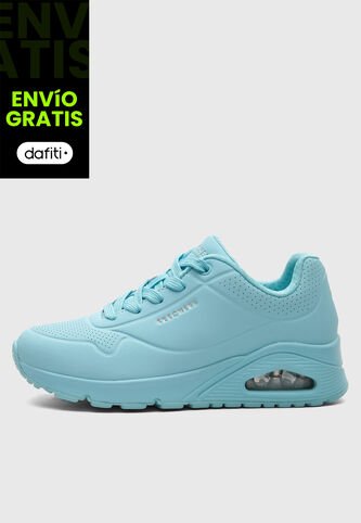 Tenis SKECHERS Uno - Stand On Air Celeste Skechers