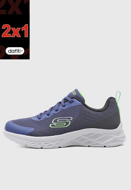 Tenis SKECHERS Microspec II Azul