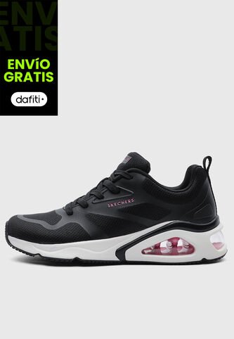 Tenis SKECHERS Tres Air Uno - Revolution Airy Negro Skechers
