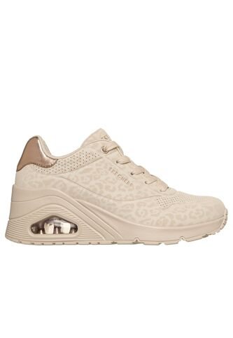 Tenis Skechers Mujer Uno Wedge Safari Daze - Beige Skechers