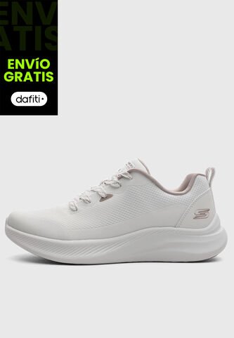 Tenis SKECHERS Bobs Moda Flex Blanco Skechers