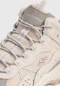 Tenis SKECHERS D'Lites Hiker Beige de Skechers