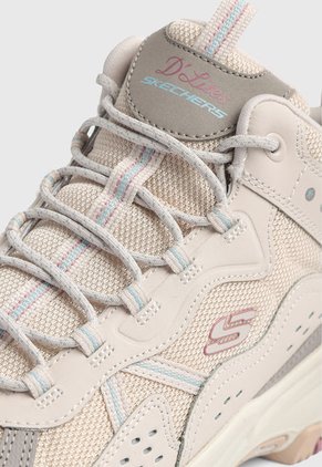 Tenis SKECHERS D'Lites Hiker Beige
