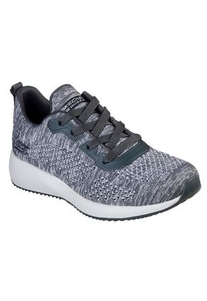 Tenis Skechers Bobs Squad - Mega Hot Color Gris Para Mujer