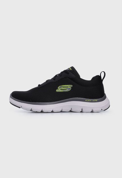 Tenis Training Negro-Blanco Skechers