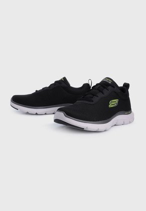 Tenis Training Negro-Blanco Skechers