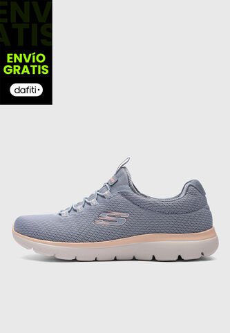 Tenis SKECHERS Summits - Summer Blush Azul Skechers