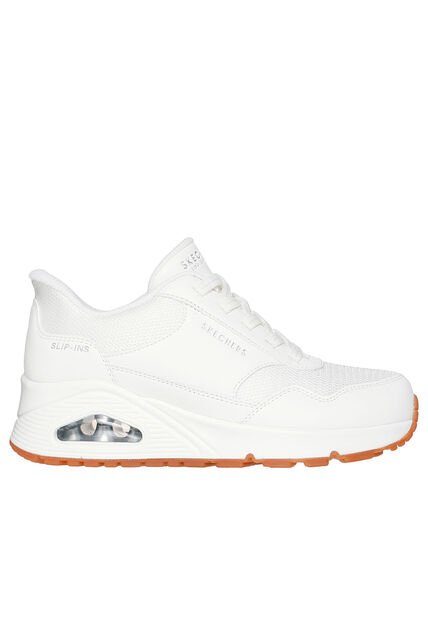 TENIS SKECHERS MUJER 177117WHT UNO Talla 8.5