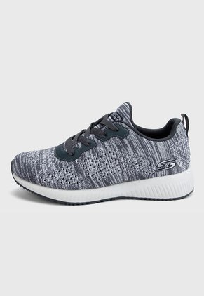 Tenis Training Gris-Blanco Skechers