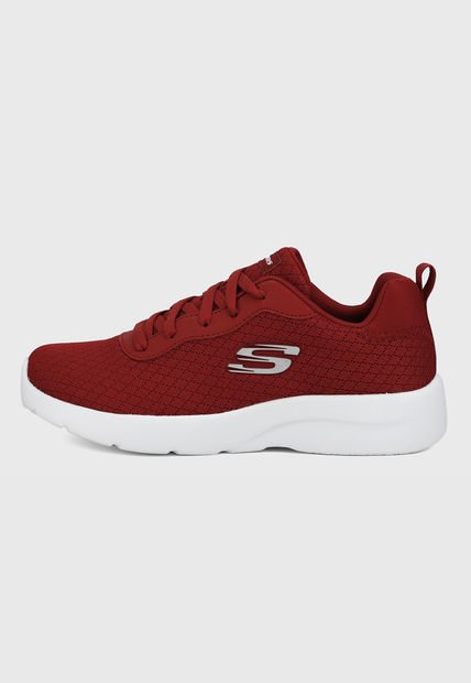 Tenis Training Rojo-Blanco Skechers Eye To Eye