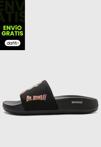 Playeras SKECHERS Low Slider  Negro Skechers