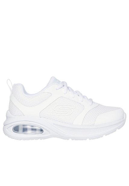 TENIS SKECHERS NIÑA 303637L-WHT MICROSPE Talla 3