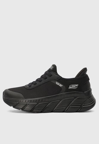 Tenis Running SKECHERS Bobs S Flex Hi Negro Skechers