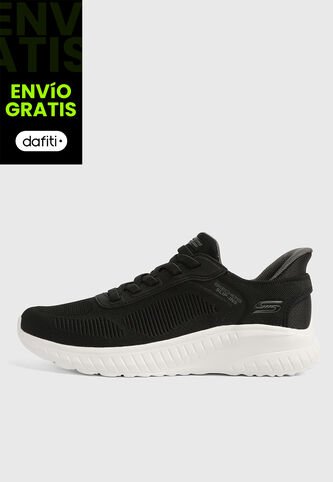 Tenis SKECHERS Bobs Sport Squad Chaos Negro Skechers