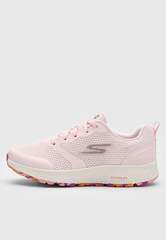 Tenis Running Rosa-Violeta-Naranja Skechers Go Run Consistent-Stamina Skechers