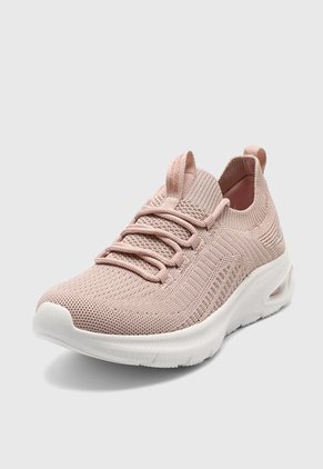 Tenis Training Palo Rosa-Blanco Skechers BOBS Unity - Absolute Gusto