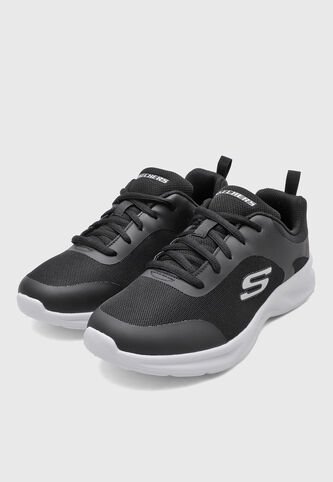 Tenis Lifestyle Negro-Blanco SKECHERS Dynamatic Skechers