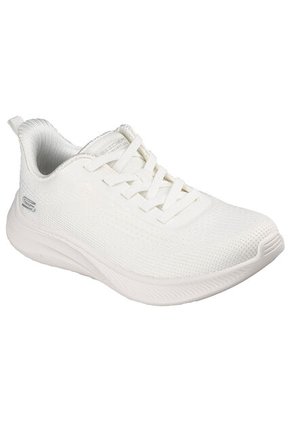 Tenis Skechers Mujer Bobs Moda Flex - Blanco