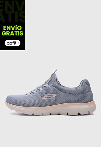 Tenis SKECHERS Summits - Summer Blush Azul Skechers