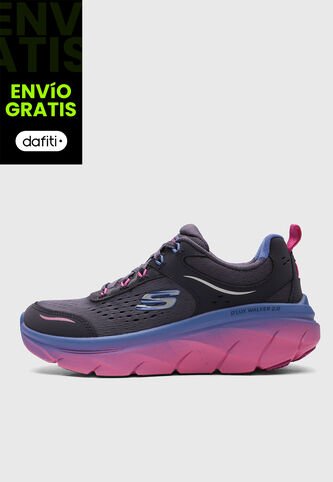 Tenis SKECHERS D'Lux Walker 2.0  Violeta Skechers