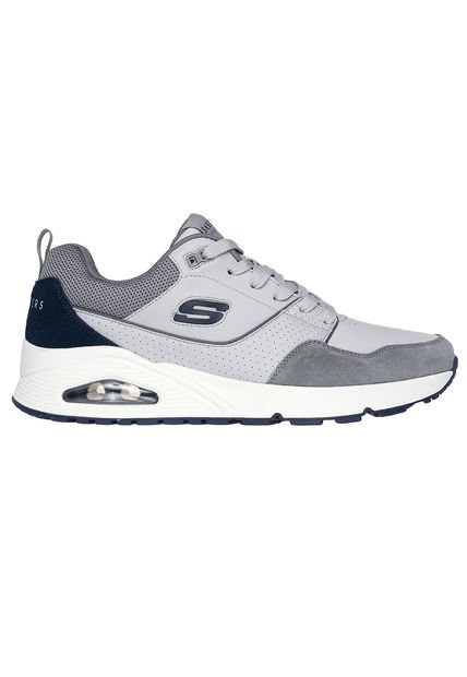 Tenis Hombre Skechers Retro One - Gris