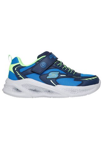 Tenis Skechers Kids Meteor Ligths Glow - Azul Skechers