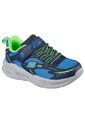 Tenis Skechers Kids Meteor Ligths Glow - Azul de Skechers