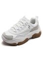 Tenis Lifestyle Blanco-Café Skechers City Step'n de Skechers