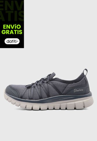 Tenis SKECHERS Graceful - Soft Soul Azul Skechers