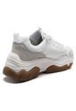 Tenis Lifestyle Blanco-Café Skechers City Step'n de Skechers
