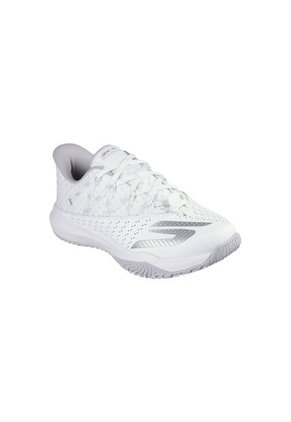 Tenis Skechers Viper Court Rally Para Mujer Color Blanco