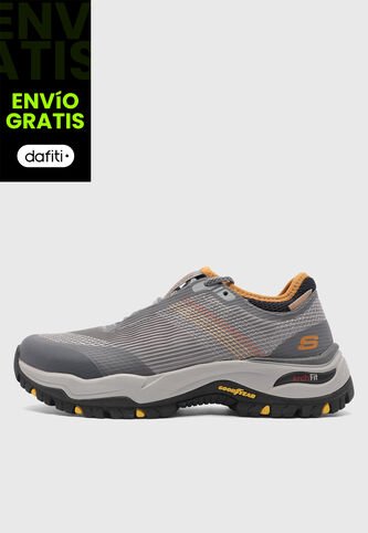 Tenis SKECHERS Arch Fit Dawson - Mahone Gris Skechers