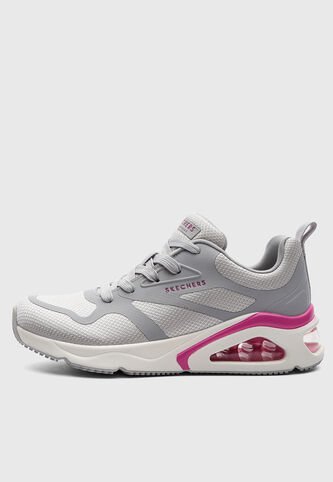 Tenis SKECHERS Tres-Air Uno Gris Skechers