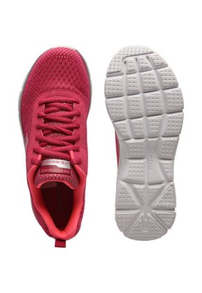 Tenis Running Fucsia-Blanco Skechers Boundries
