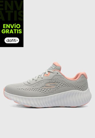 Tenis SKECHERS Go Run Now Gris Skechers