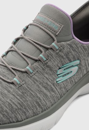 Tenis SKECHERS Summits-Dazzling Haze Gris